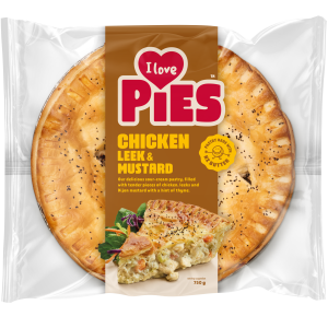 FREE RANGE CHICKEN, LEEK & MUSTARD <span>800g</span>